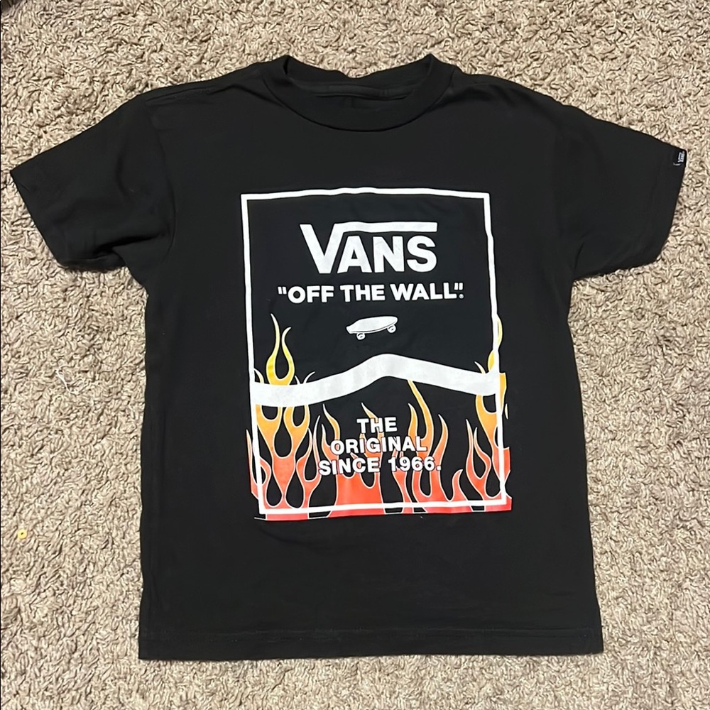 Vans Toddler Black Graphic T-Shirt 3t